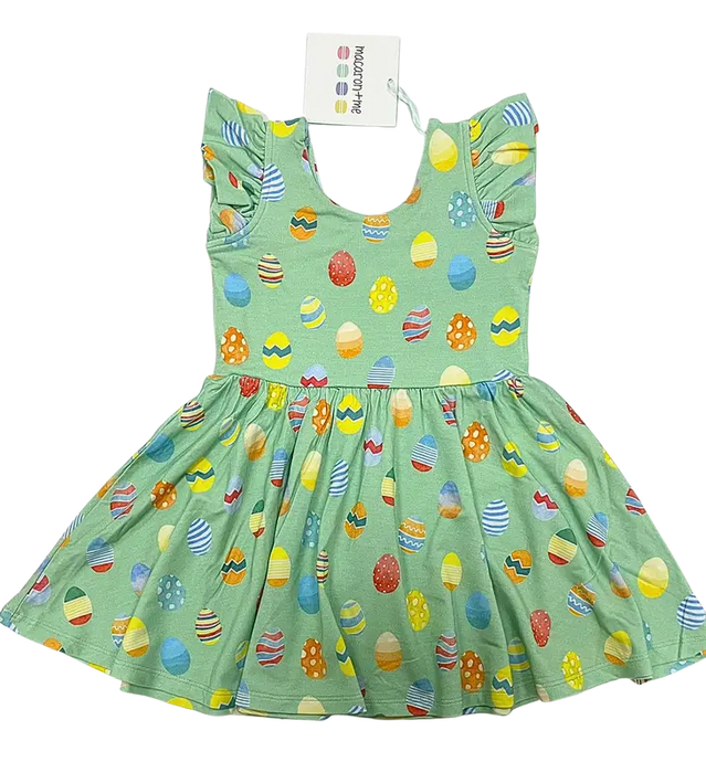 Easter Egger Swing Dress by Macaron+Me