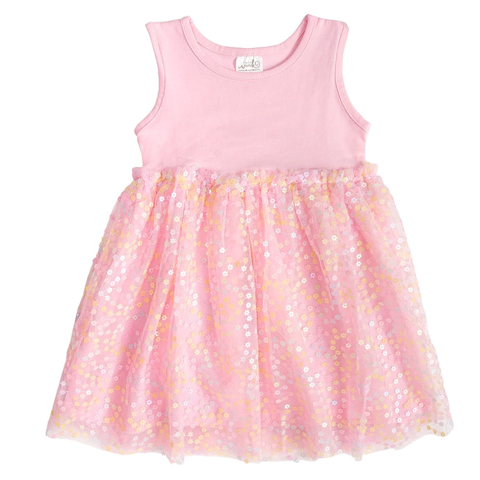 Confetti Flower Tank Dress
