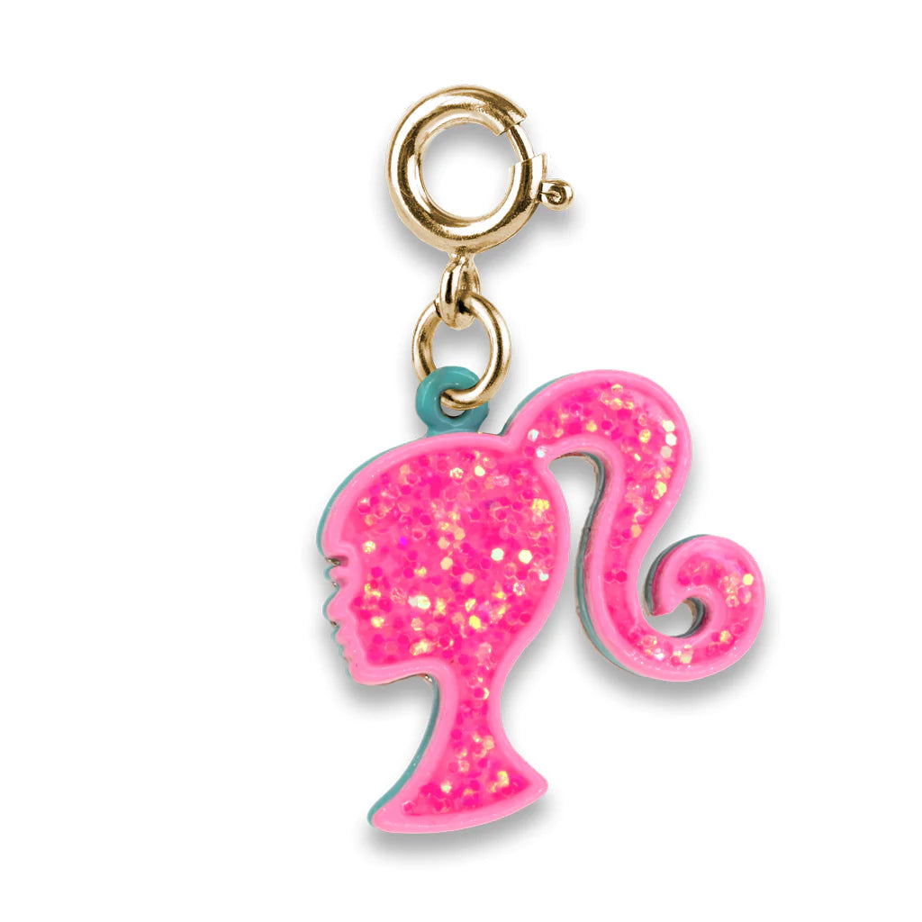 Charm It - Gold Glitter Barbie Charm