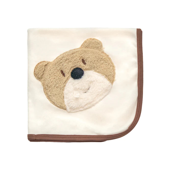 Haute Baby - Bear Wear Baby Receiving Blanket