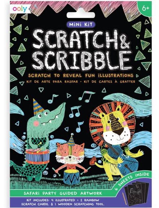 Scratch & Scribble Safari Party