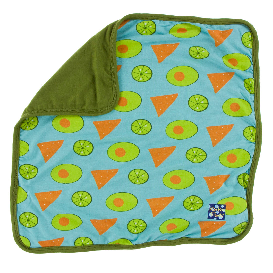 KicKee Pants Print Lovey - Avocado, Chips & Lime – Just For Babies, Inc.