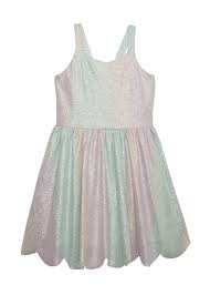 ISOBELLA AND CHLOE SPARKLE AND SHINE WOVEN TULLE DRESS