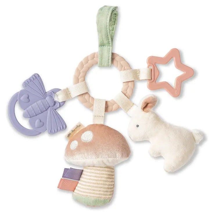 Bitzy Busy Ring Teething Activity Toy Bunny by Itzy Ritzy