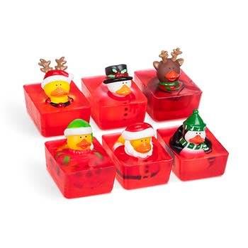 WINTER AND CHRISTMAS ASST TOY BAR SOAP