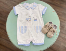 Mayoral Boys White bunny Romper