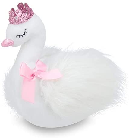 Grace Princess Swan Plush Bearington Collection