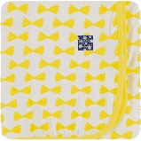 KICKEE PANTS SWADDLING BLANKET NATURAL FARFALLE