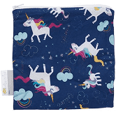 Itzy Ritzy Reusable Snack & Everything Bags - Unicorn Dreams