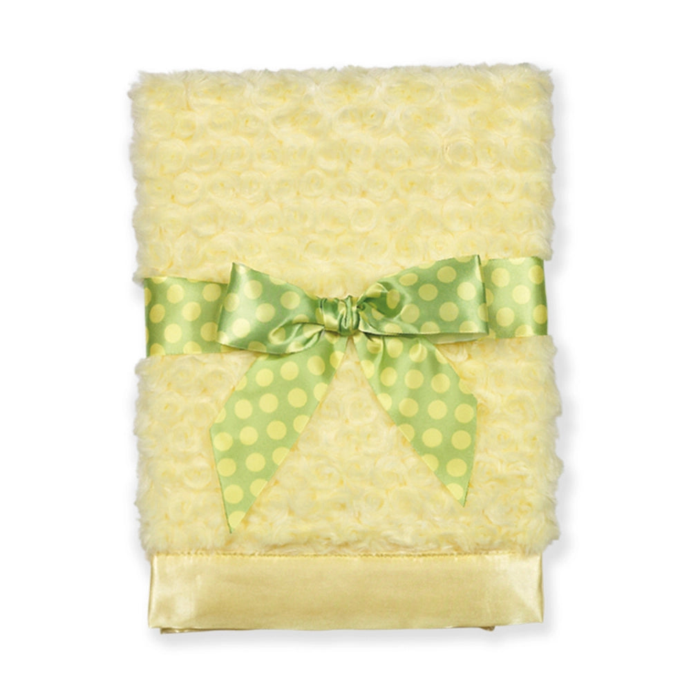 Swirly Snuggle Blanket (Lime)