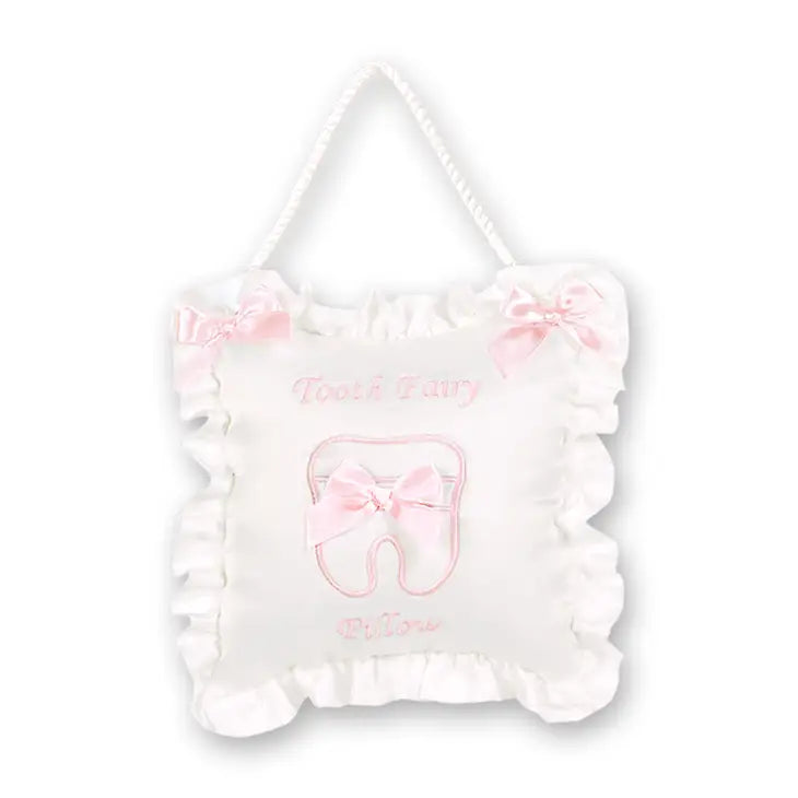 Le Petite Tooth Pillow in Pink Bearington Collection